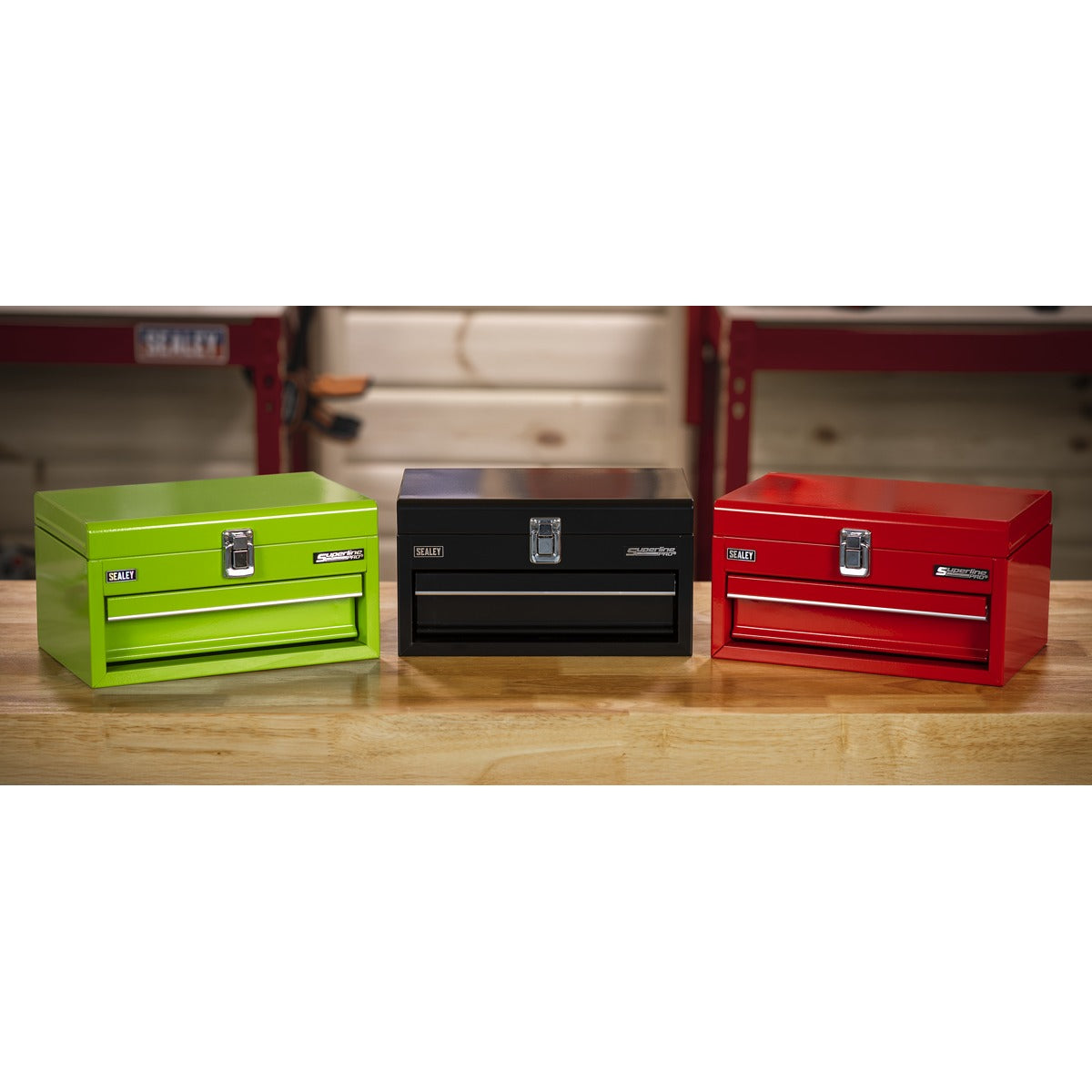 Superline Pro Mini Toolbox with Drawer - Black APMTB2