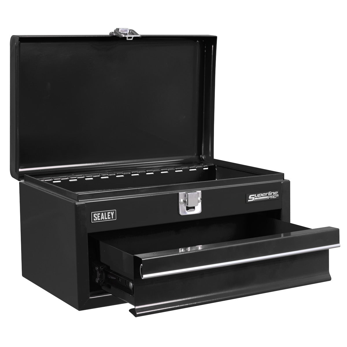 Superline Pro Mini Toolbox with Drawer - Black APMTB2