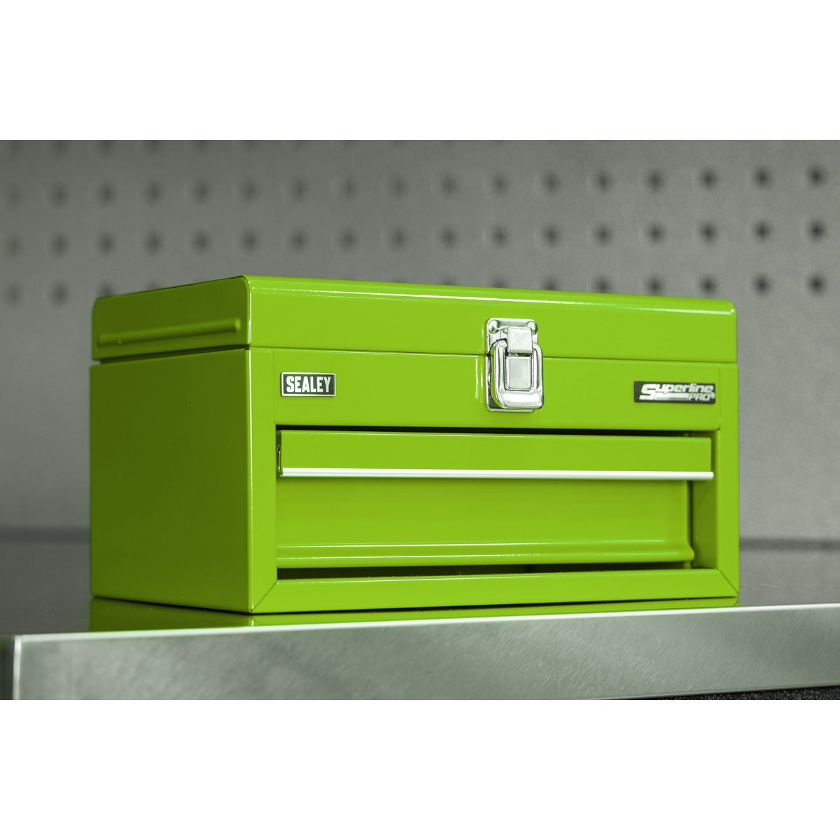 Superline Pro Mini Toolbox with Drawer - Green APMTB3