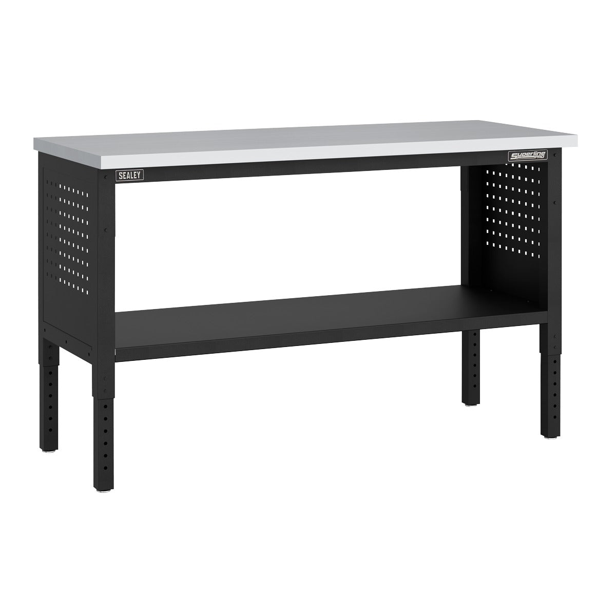 Superline PRO Modular Workbench with 3 Drawers Stainless Steel Worktop 1525mm APMWB60COMBO1SS