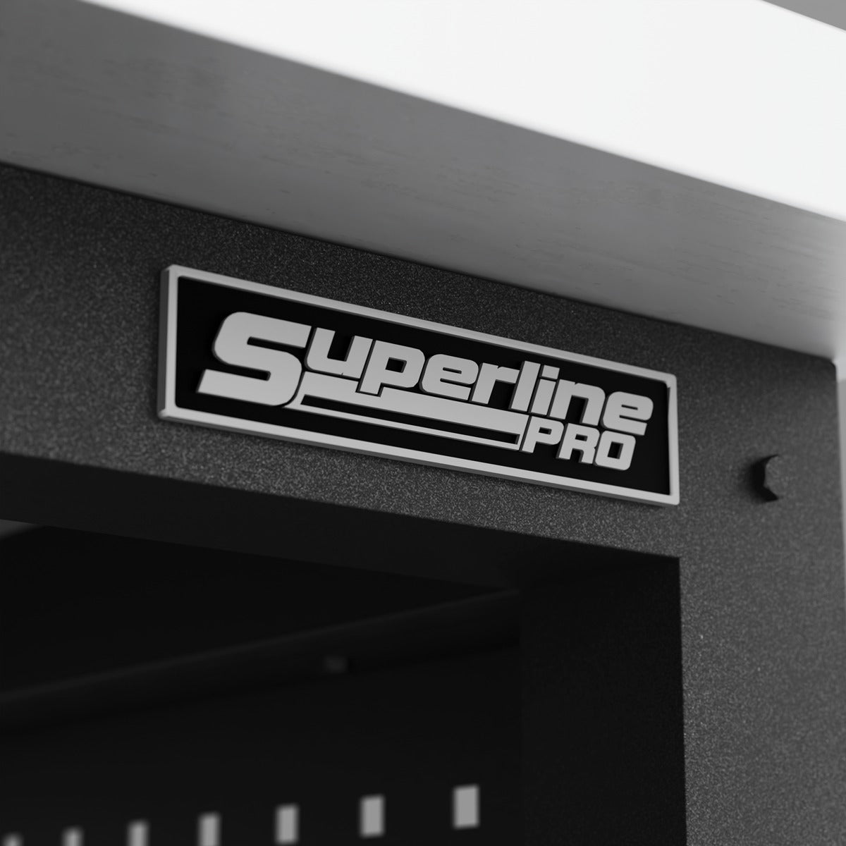 Superline PRO Modular Workbench with Pegboard Back Panel Stainless Steel Worktop 1525mm APMWB60COMBOSS
