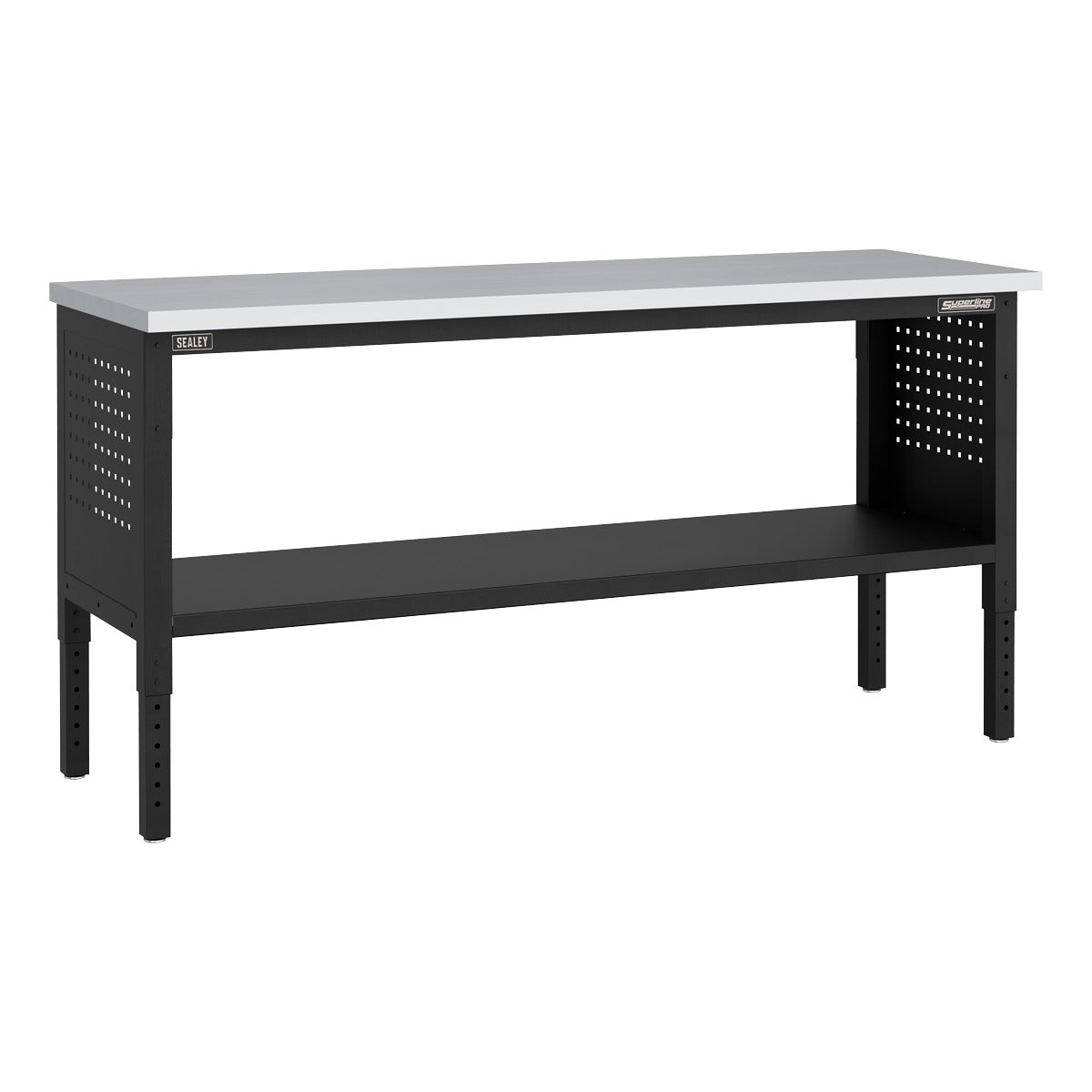 Superline PRO Modular Workbench with Stainless Steel Worktop 1830mm APMWB72SS