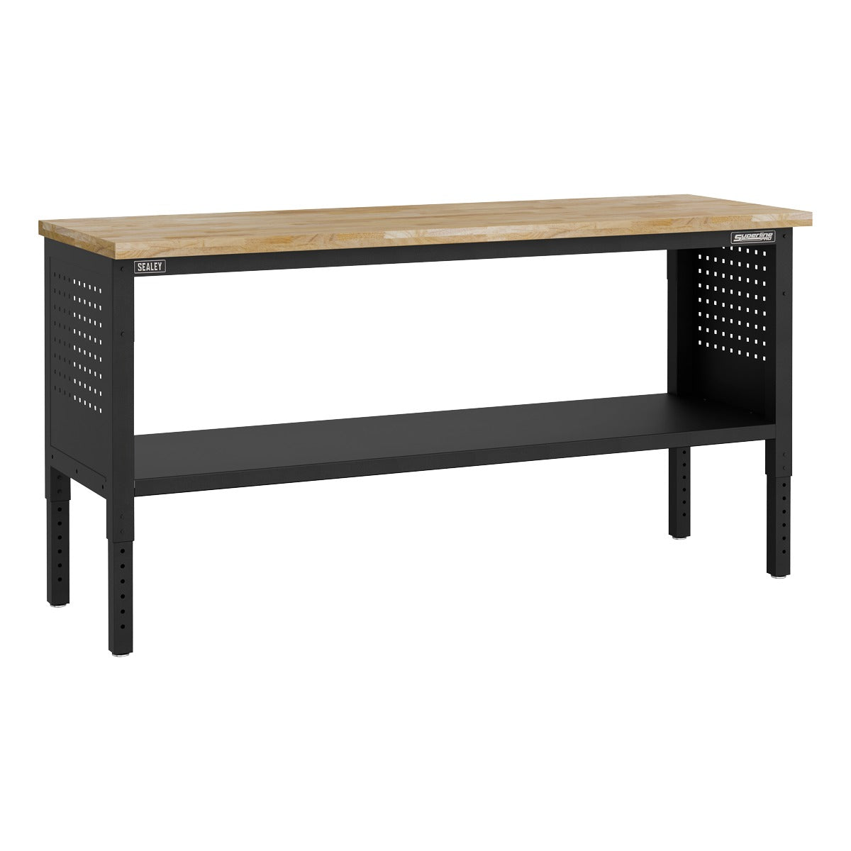 Superline PRO Modular Workbench with Wooden Worktop 1830mm APMWB72W