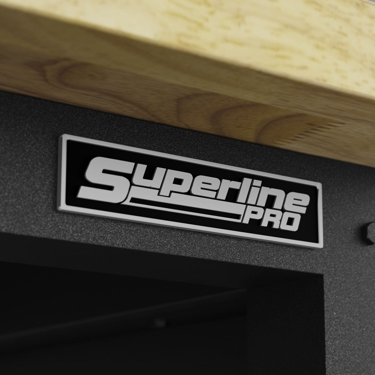 Superline PRO Modular Workbench with Wooden Worktop 1830mm APMWB72W