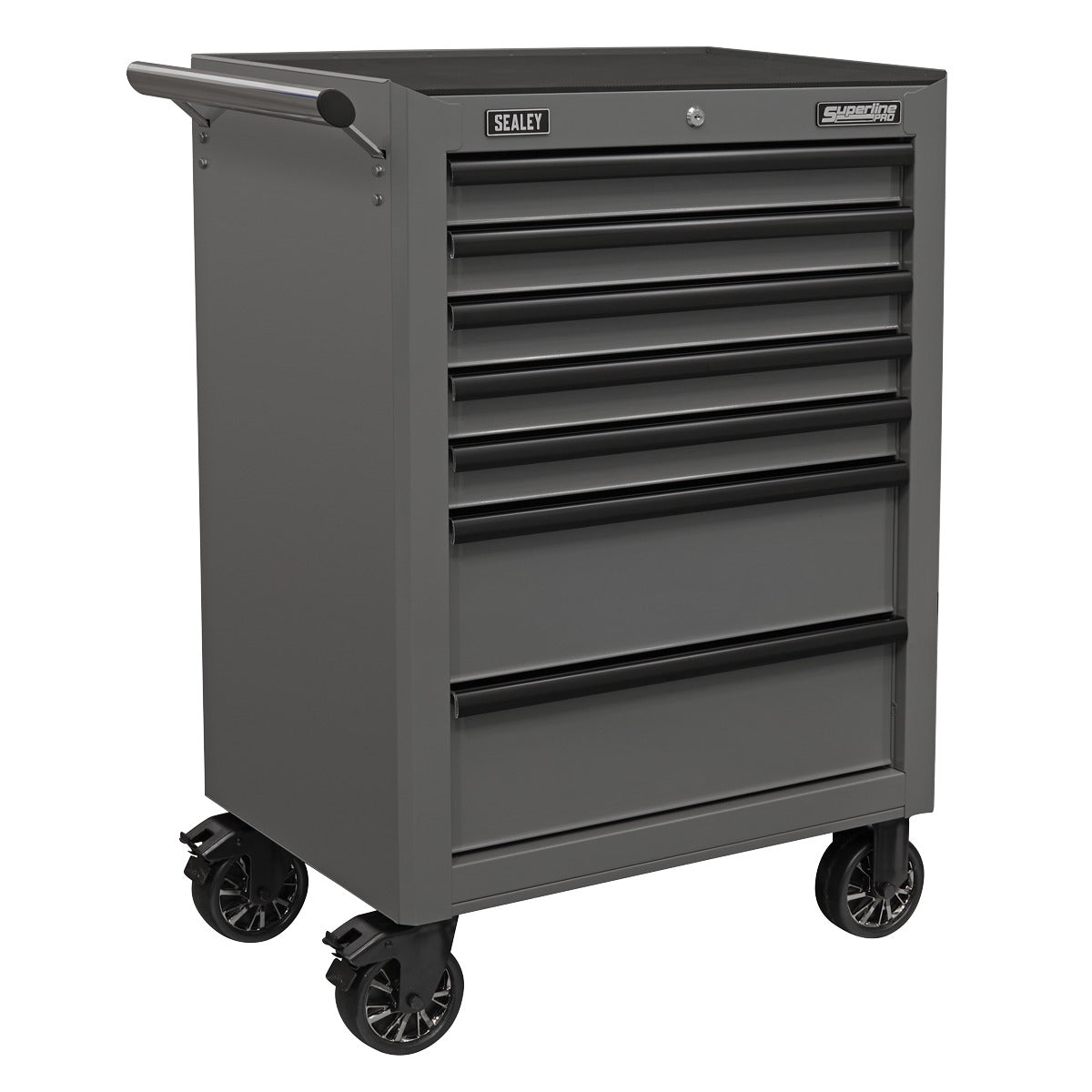 Superline PRO Tool Chest Combination 14 Drawer with 446pc Tool Kit - Grey TBTPCOMBO6