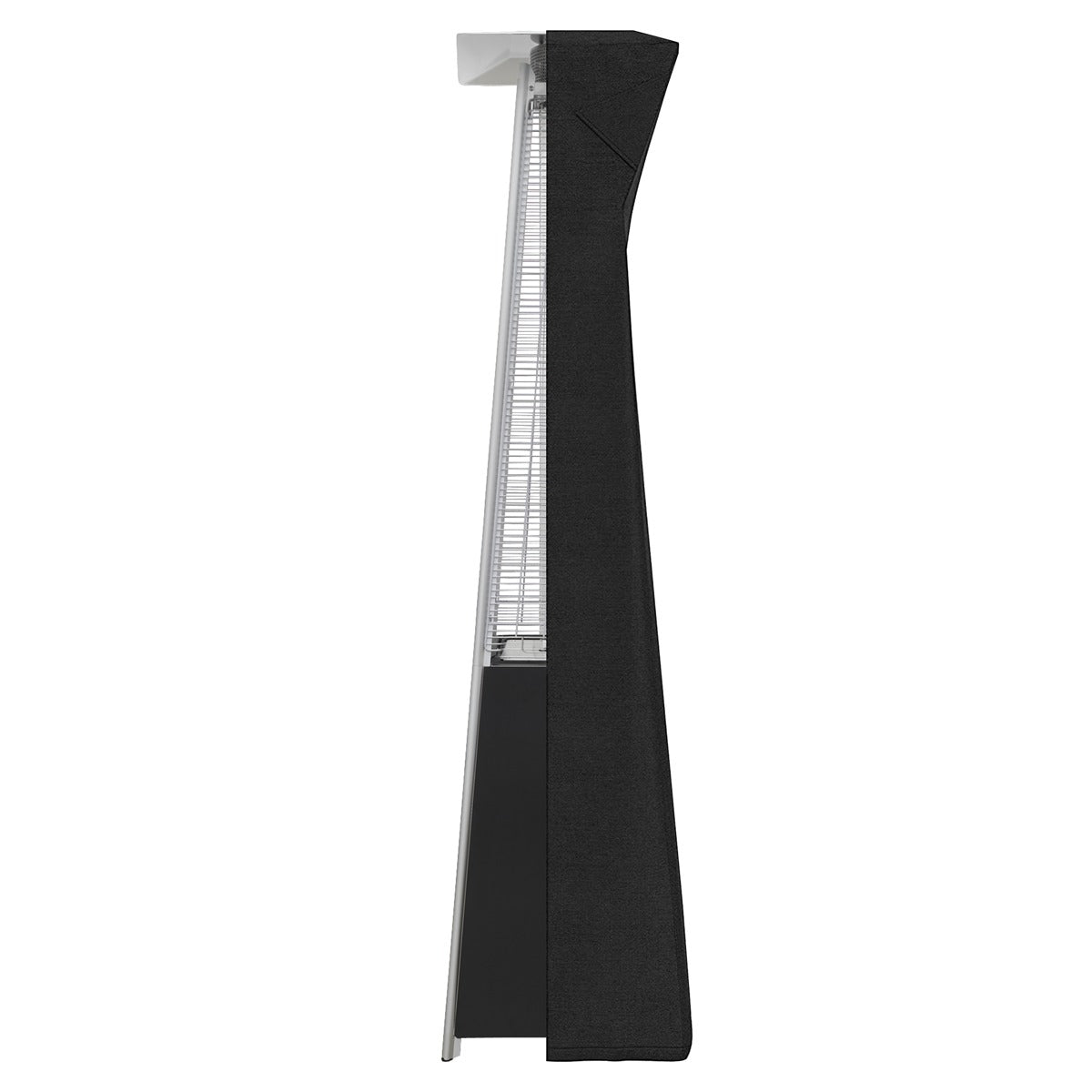 Dellonda Pyramid Gas Tower Patio Heater Water-Resistant Cover 2280 x 470mm, Black DG7