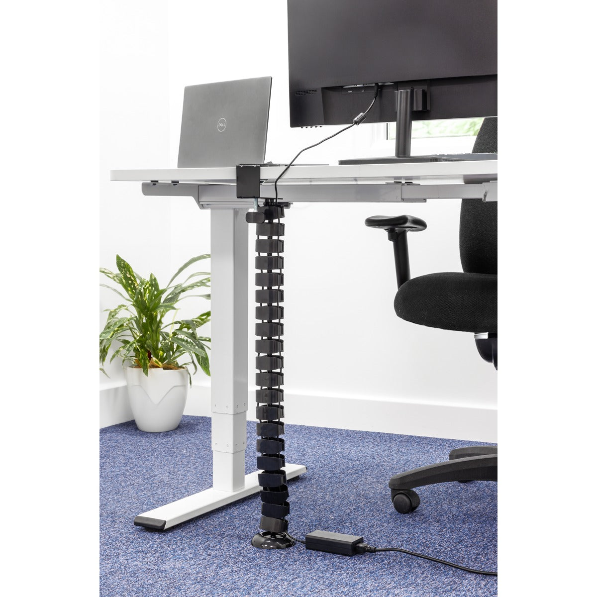 Dellonda Flexible Cable Management System, Clamp-On 1.3m DH274