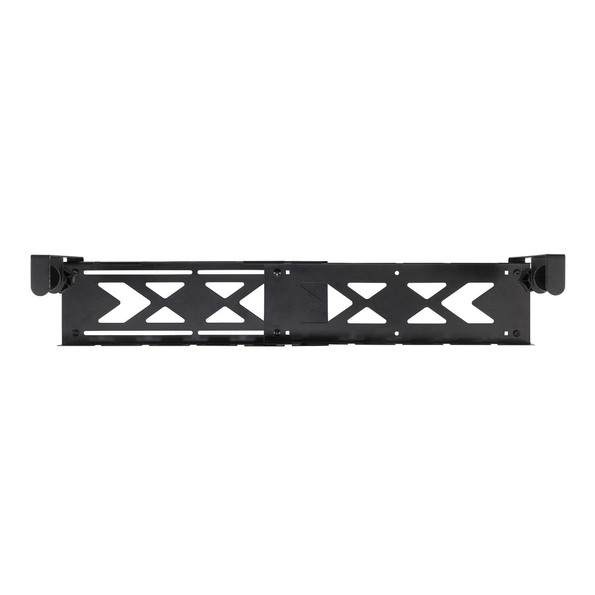 Dellonda Extendable Cable Management Tray 435/730 x 130 x 190 - Black DH276
