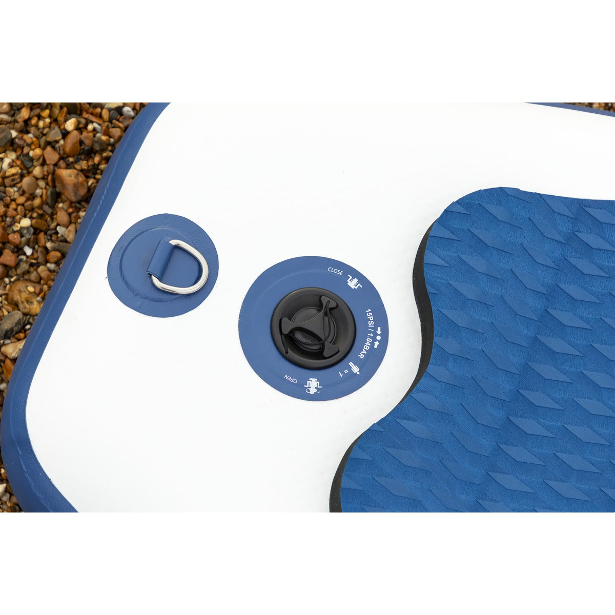 Dellonda Inflatable Stand-Up Paddle Board 10'2" - Dark Blue/White DL153