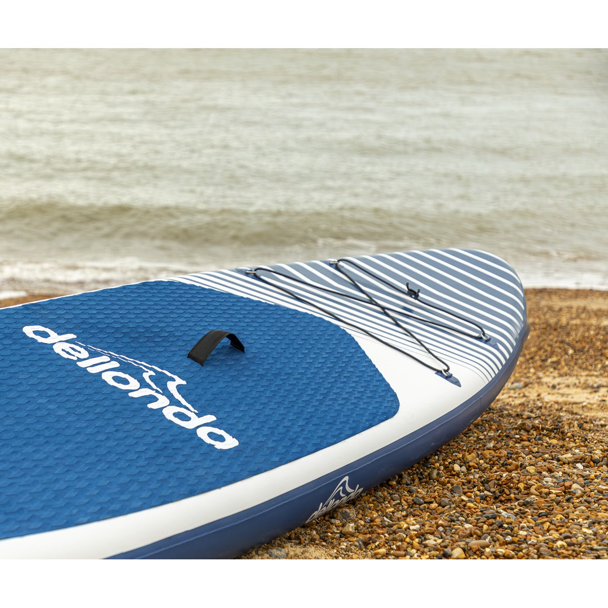 Dellonda Inflatable Stand-Up Paddle Board 10'2" - Dark Blue/White DL153