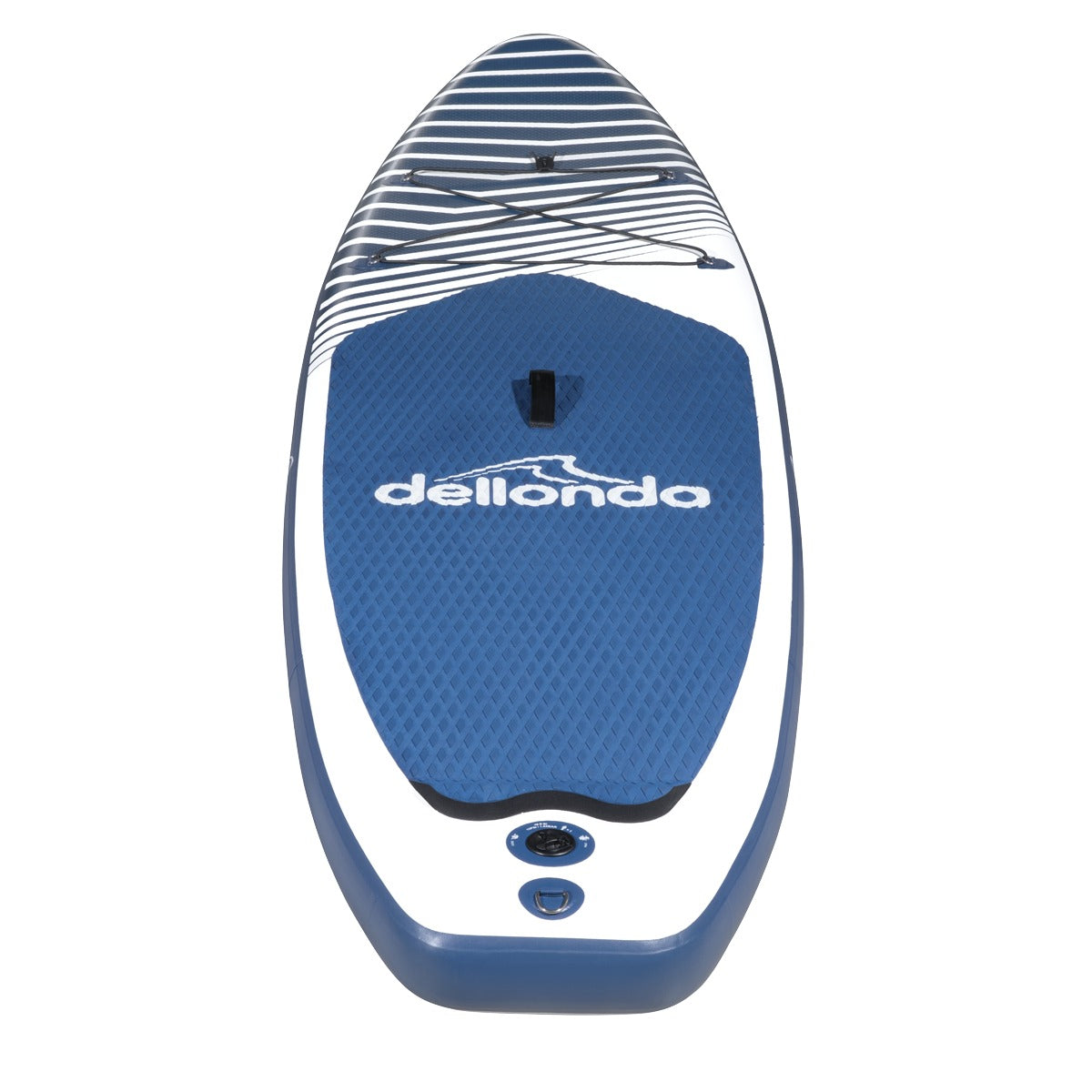 Dellonda Inflatable Stand-Up Paddle Board 10'2" - Dark Blue/White DL153