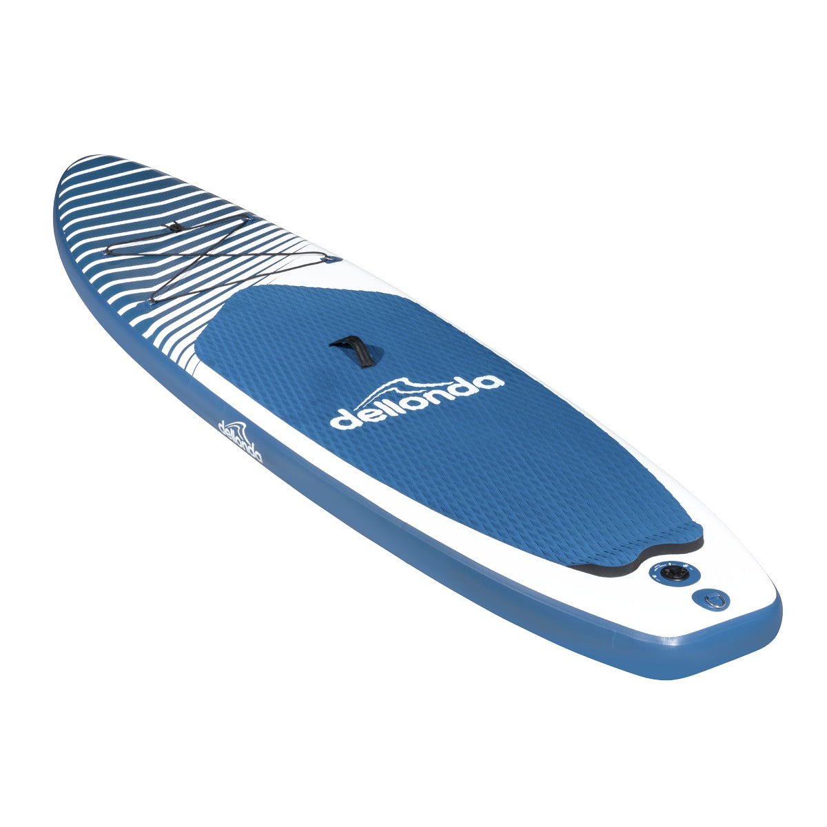 Dellonda Inflatable Stand-Up Paddle Board 10'2" - Dark Blue/White DL153