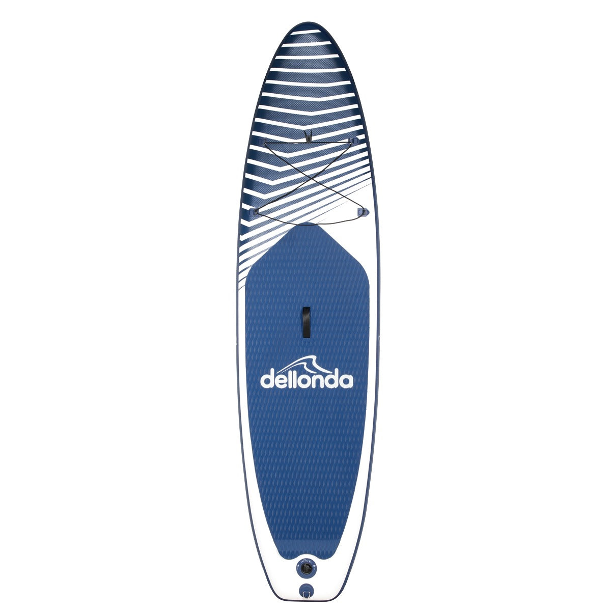 Dellonda Inflatable Stand-Up Paddle Board 10'2" - Dark Blue/White DL153