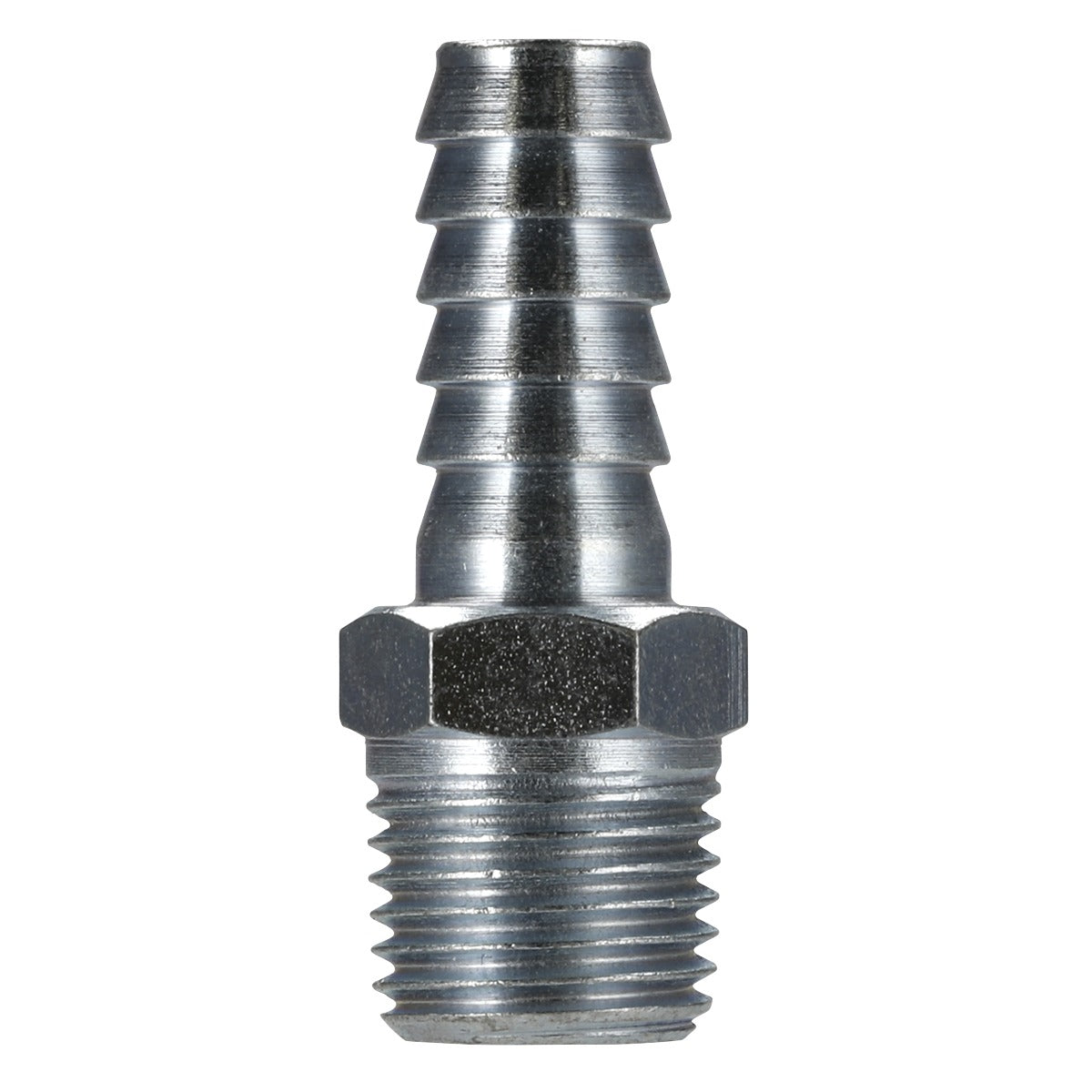 PCL Screwed Tailpiece Male 1/4"BSPT - 5/16" Hose - Pack of 5 AC39