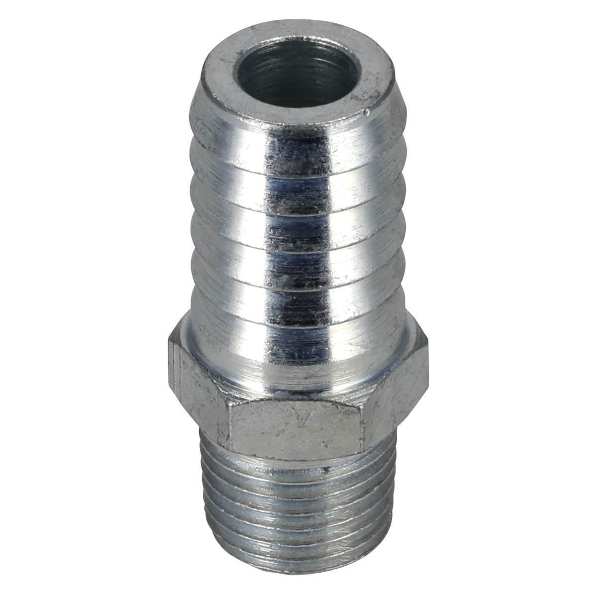 PCL Screwed Tailpiece Male 1/4"BSPT - 1/2" Hose - Pack of 5 AC40
