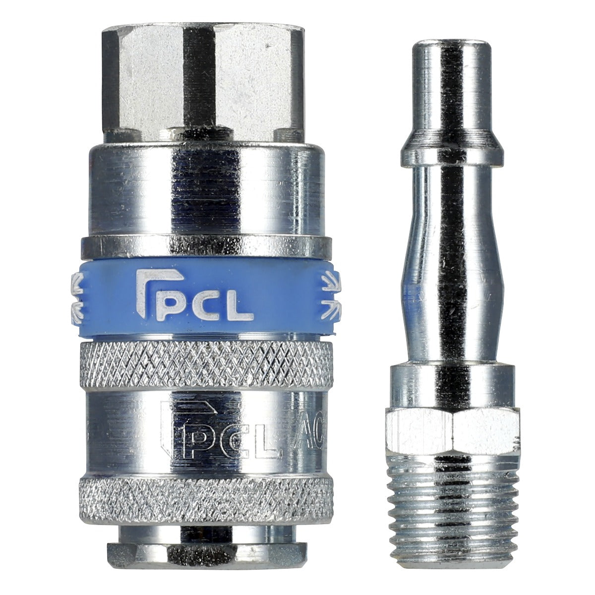 PCL Air Tool Coupling Kit 1/4"BSPT 2pc AC61
