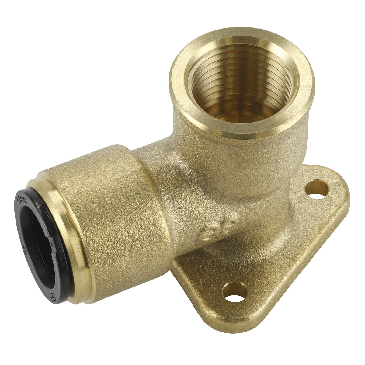 John Guest Brass Wingback Elbow 15mm x 1/2"BSP CAS15BWE