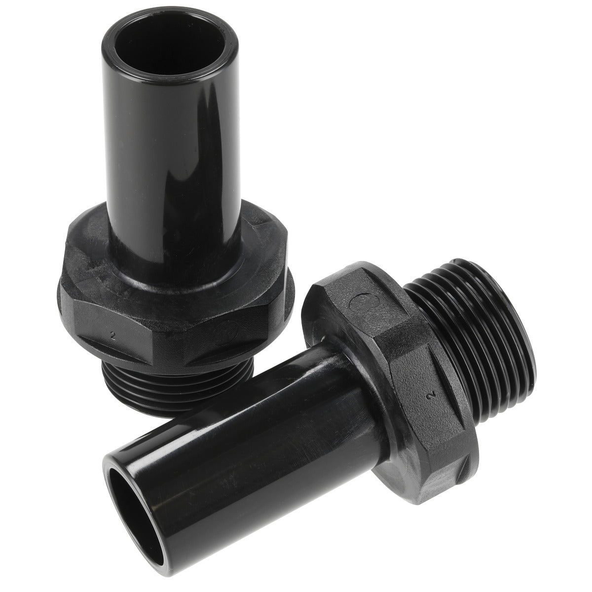 John Guest Stem Adaptor 22mm x 3/4"BSP - Pack of 2 CAS22STA