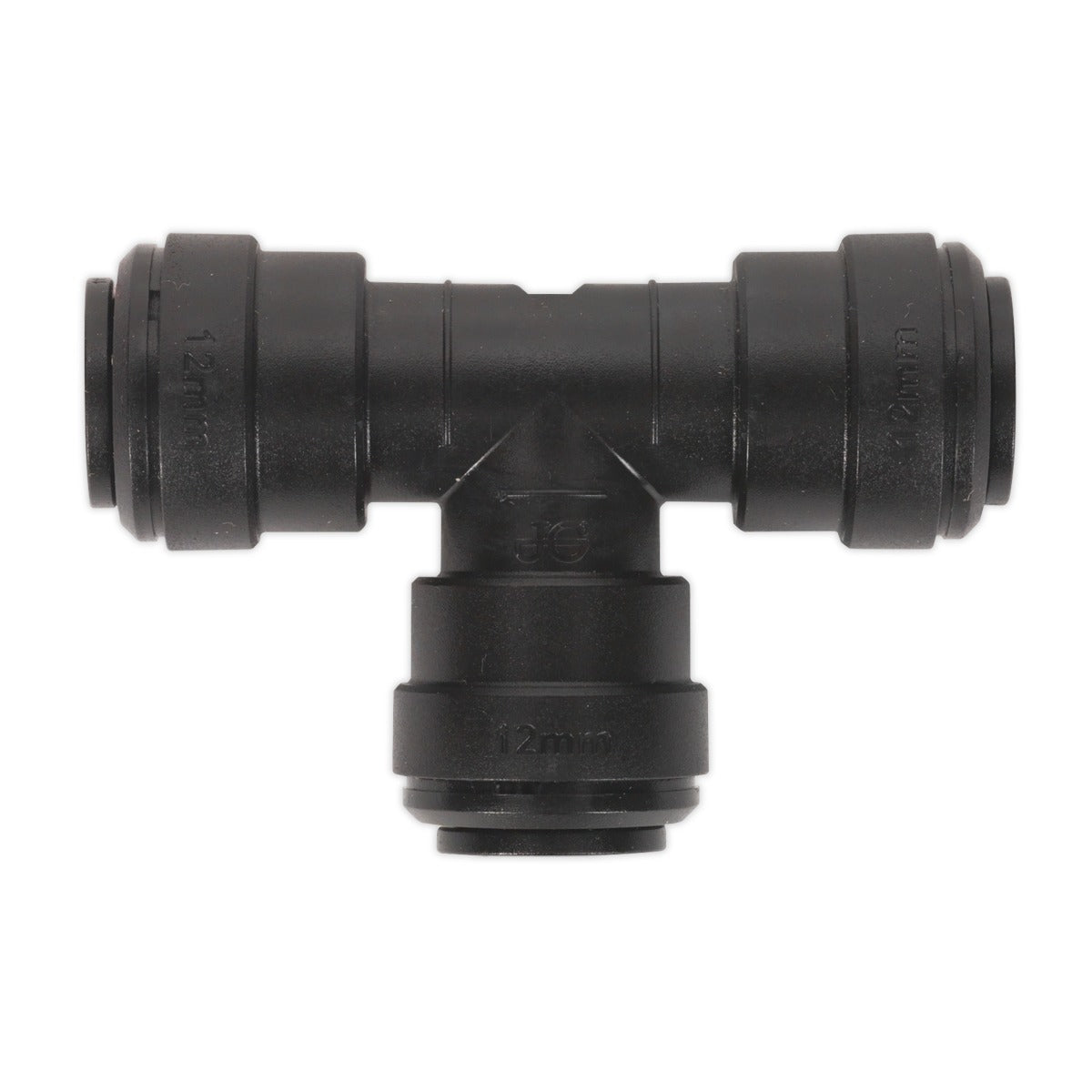 John Guest Equal Tee Coupling 12mm - Pack of 5 JGCT12