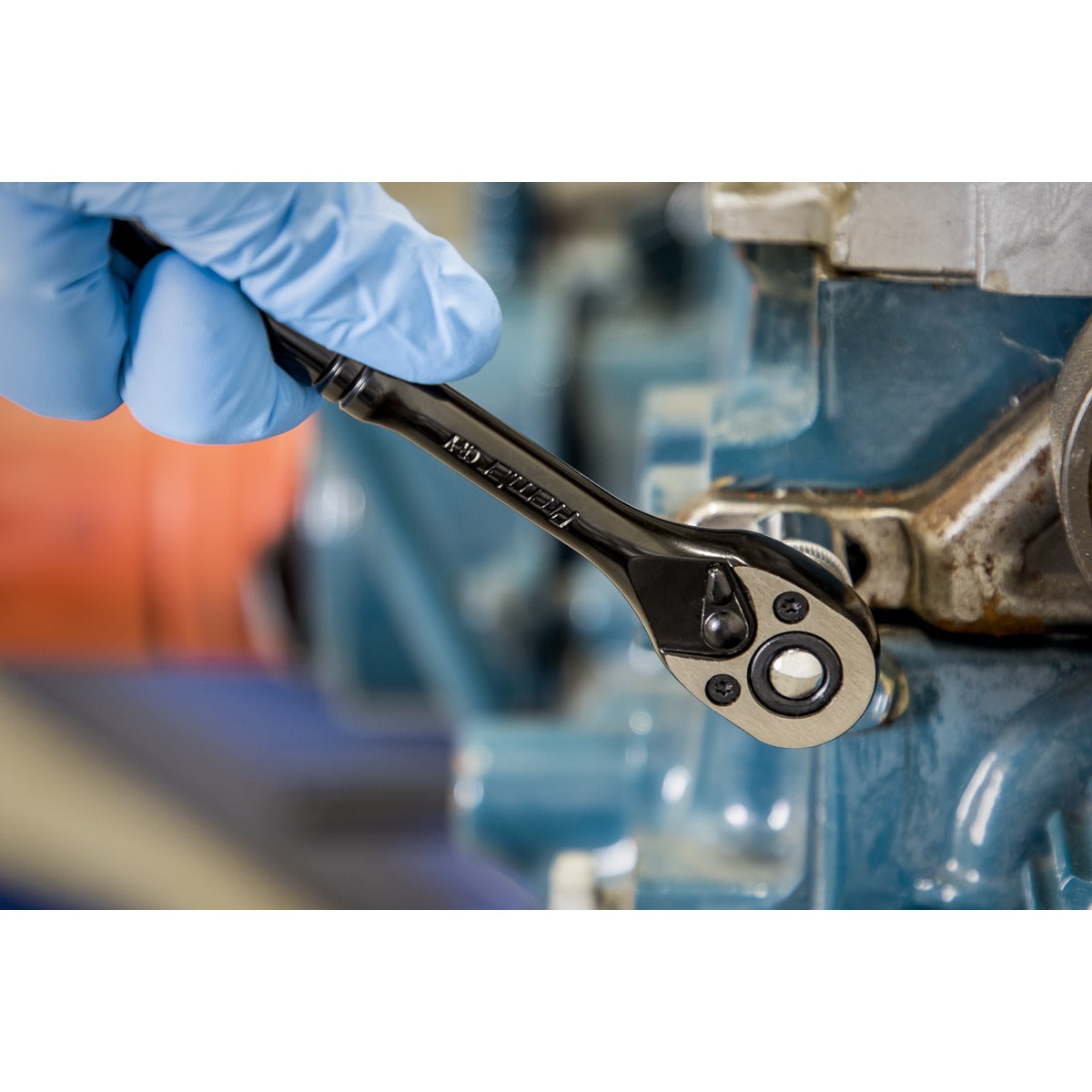 Premier Black Ratchet Wrench 1/4"Sq Drive AK7997