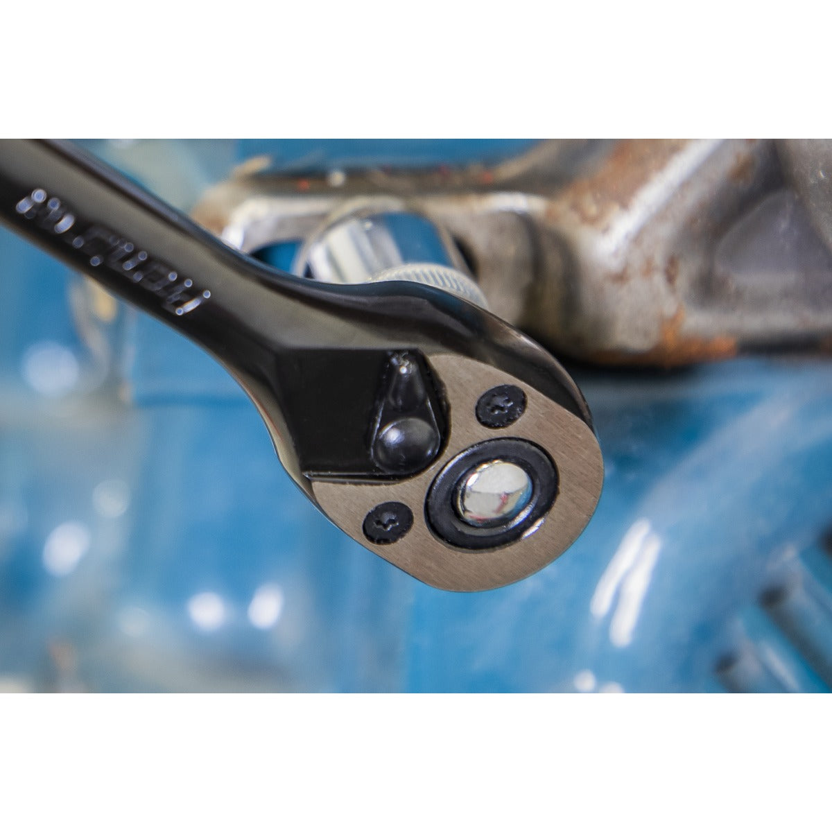Premier Black Ratchet Wrench 1/4"Sq Drive AK7997