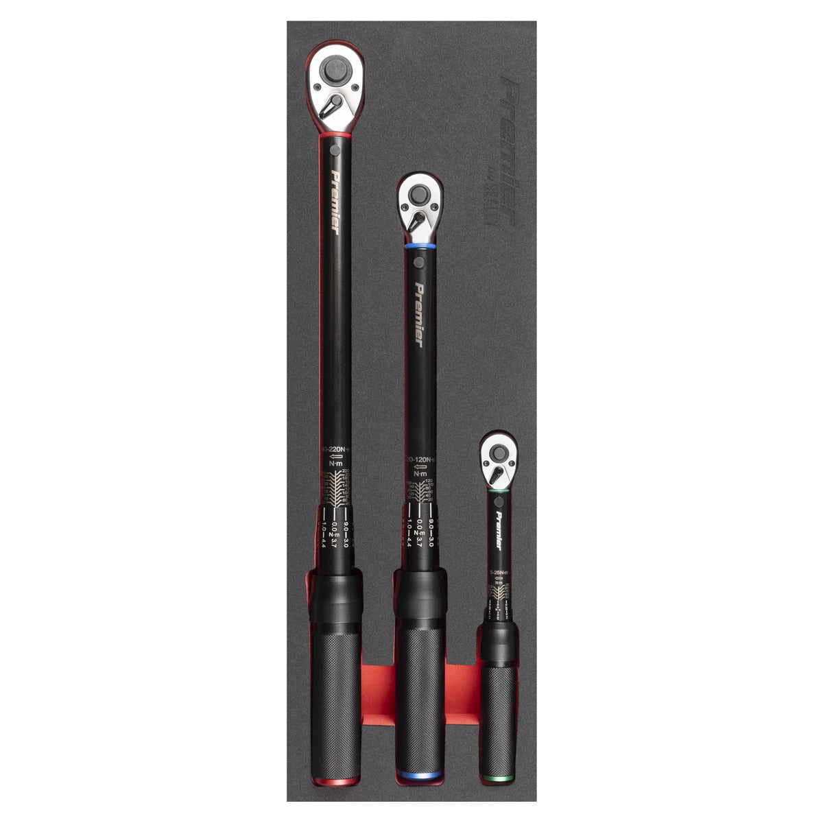Premier Black Torque Wrench Micrometer 3pc Set – Premier Black STW900SETB