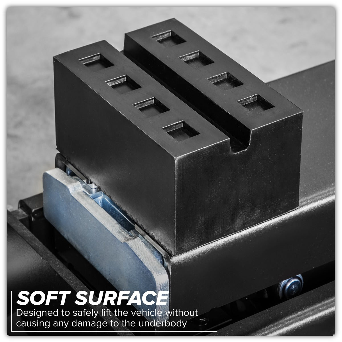 Viking Slotted Rubber Support Block for Viking Jacking Beams 80mm SJBEX.A03