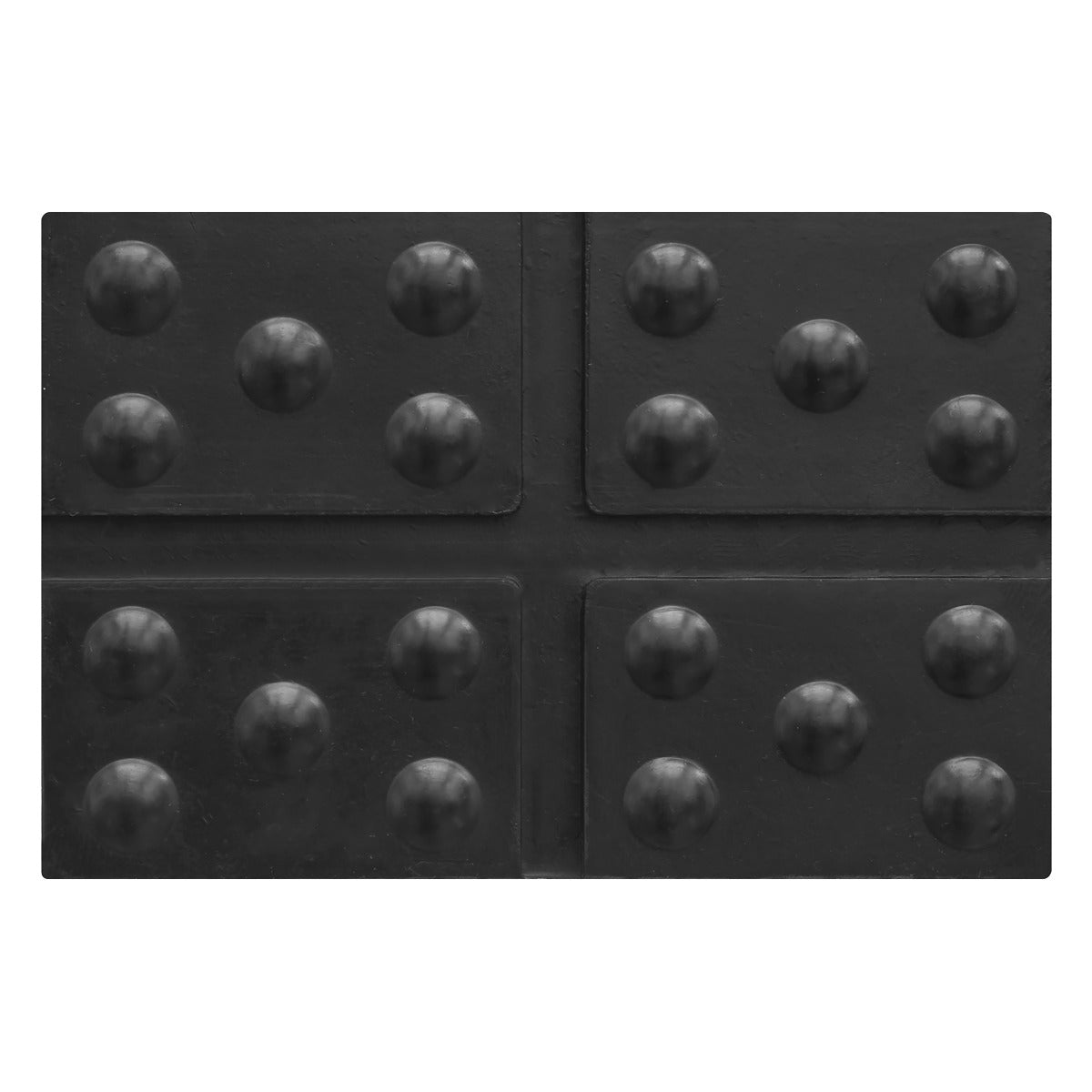 Viking Cross Slotted Rubber Support for Viking Jacking Beams 82mm SJBEX.A05