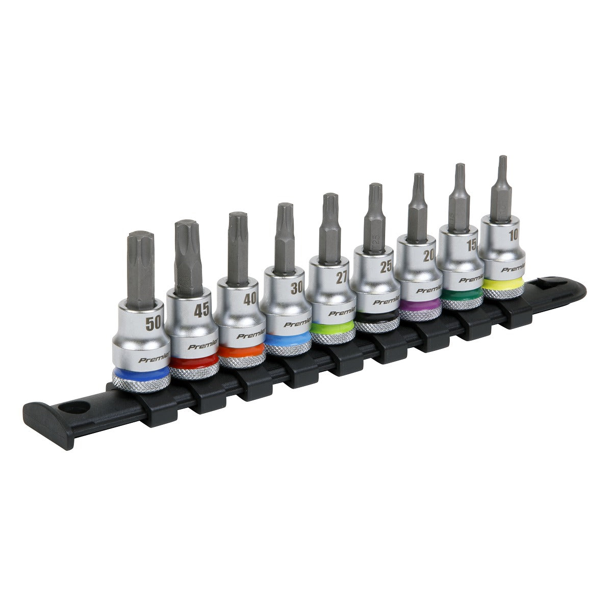 Premier Platinum TRX-Star Socket Bit Set 3/8"Sq Drive 9pc AK6251