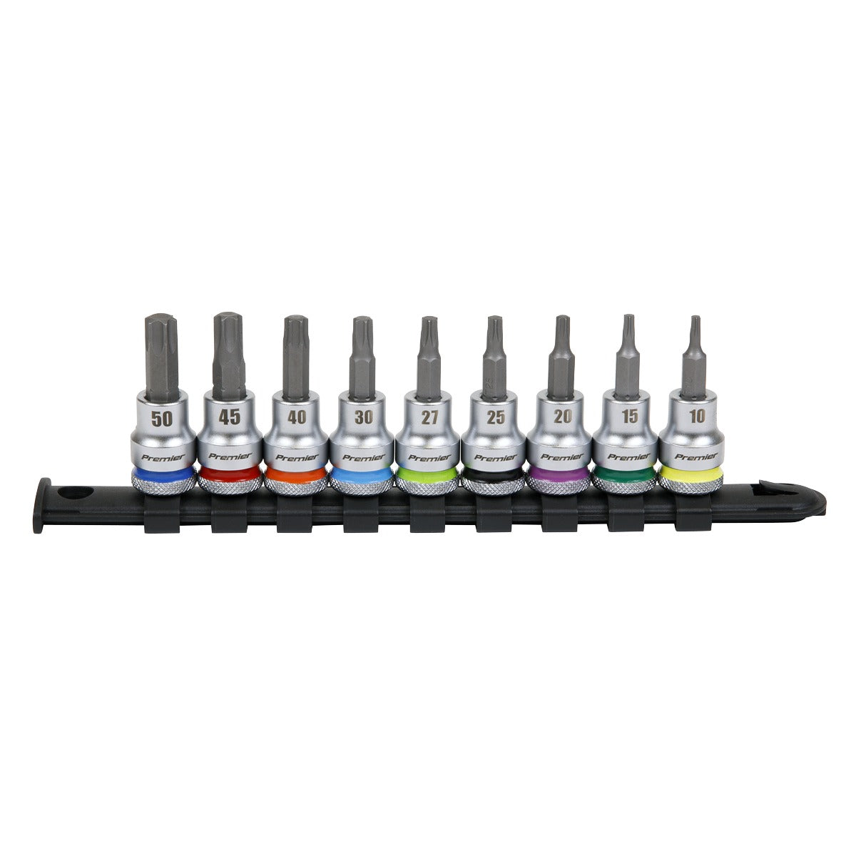 Premier Platinum TRX-Star Socket Bit Set 3/8"Sq Drive 9pc AK6251