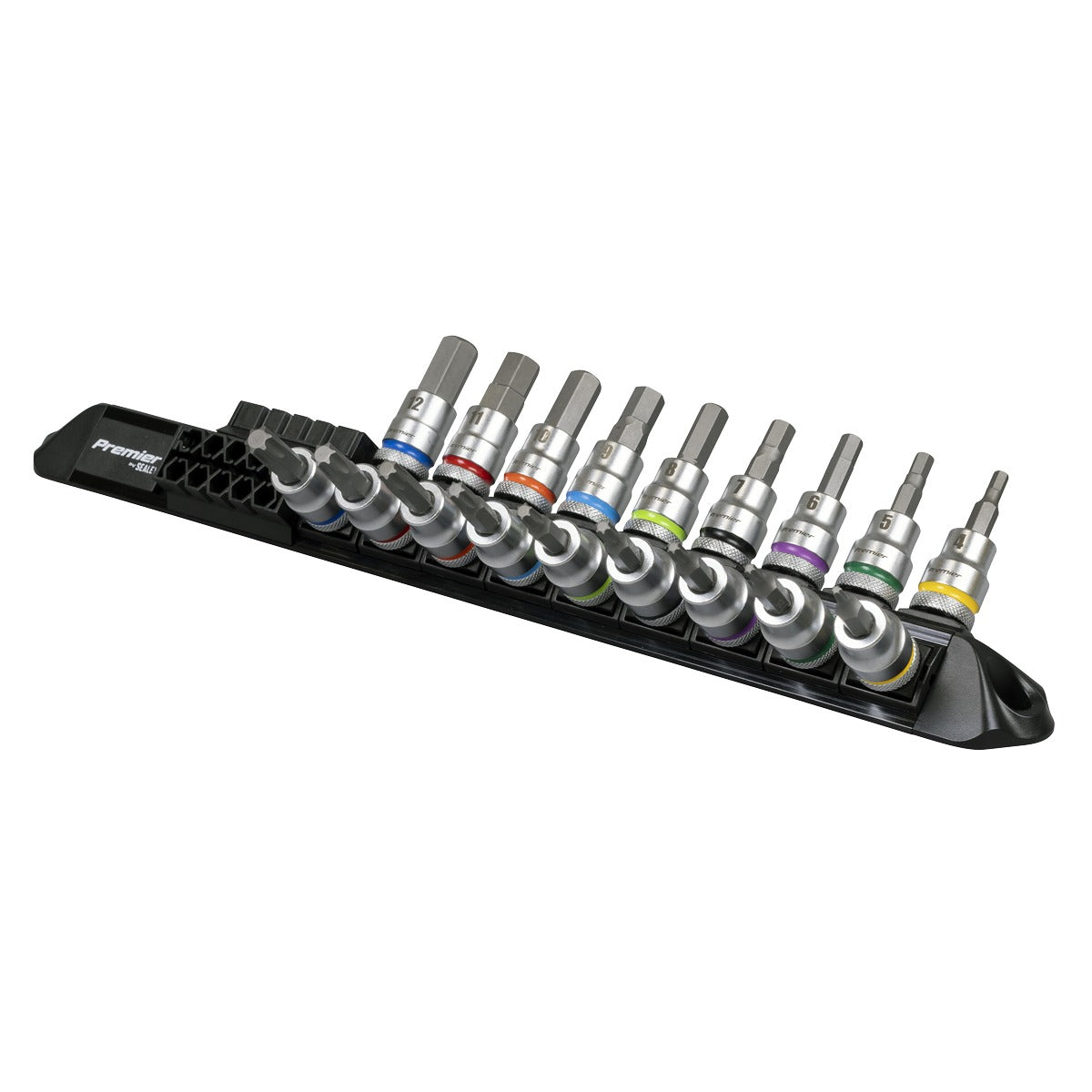 Premier Platinum Series Hex & TRX-Star Socket Bit Set 3/8"Sq Drive 18pc AK6252