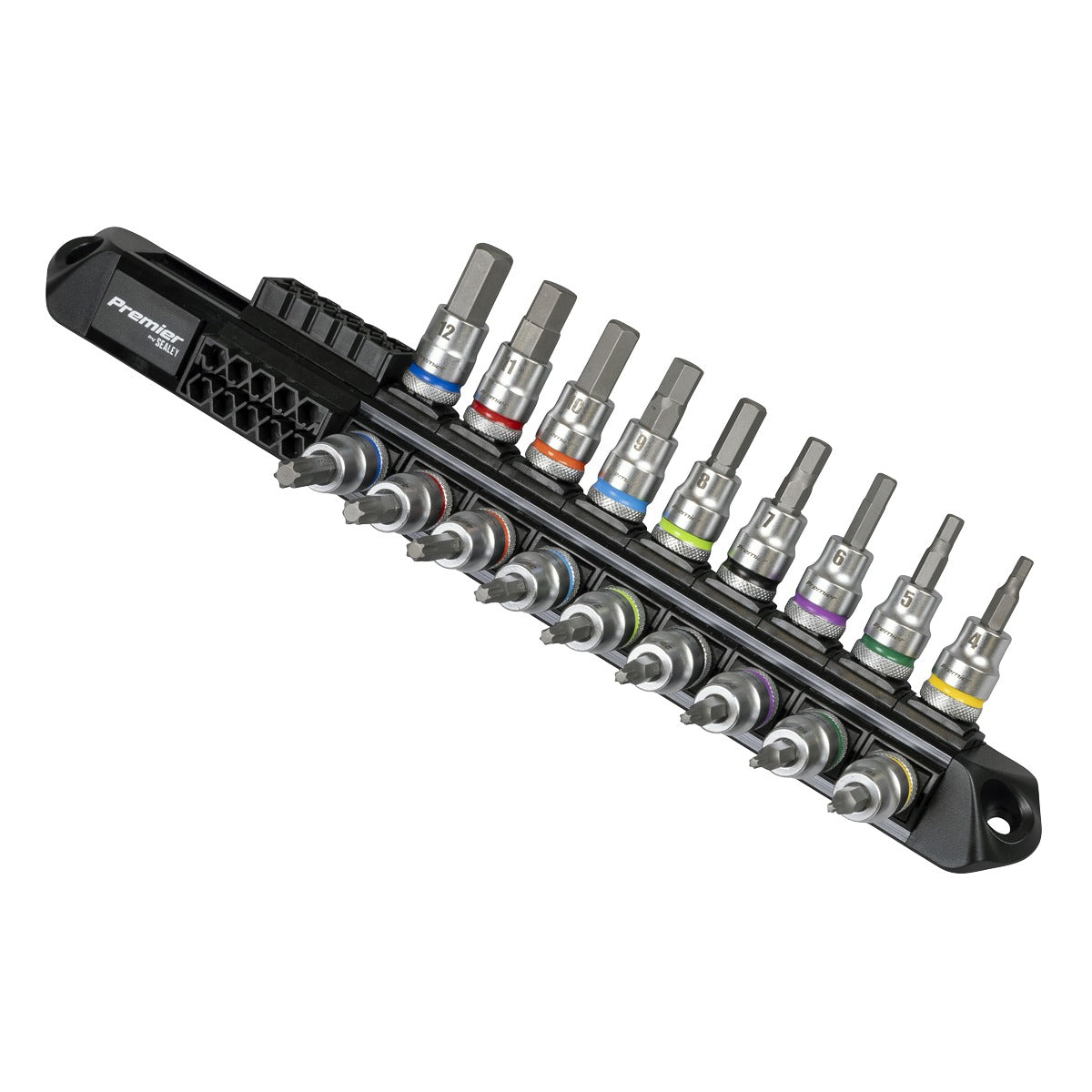 Premier Platinum Series Hex & TRX-Star Socket Bit Set 3/8"Sq Drive 18pc AK6252