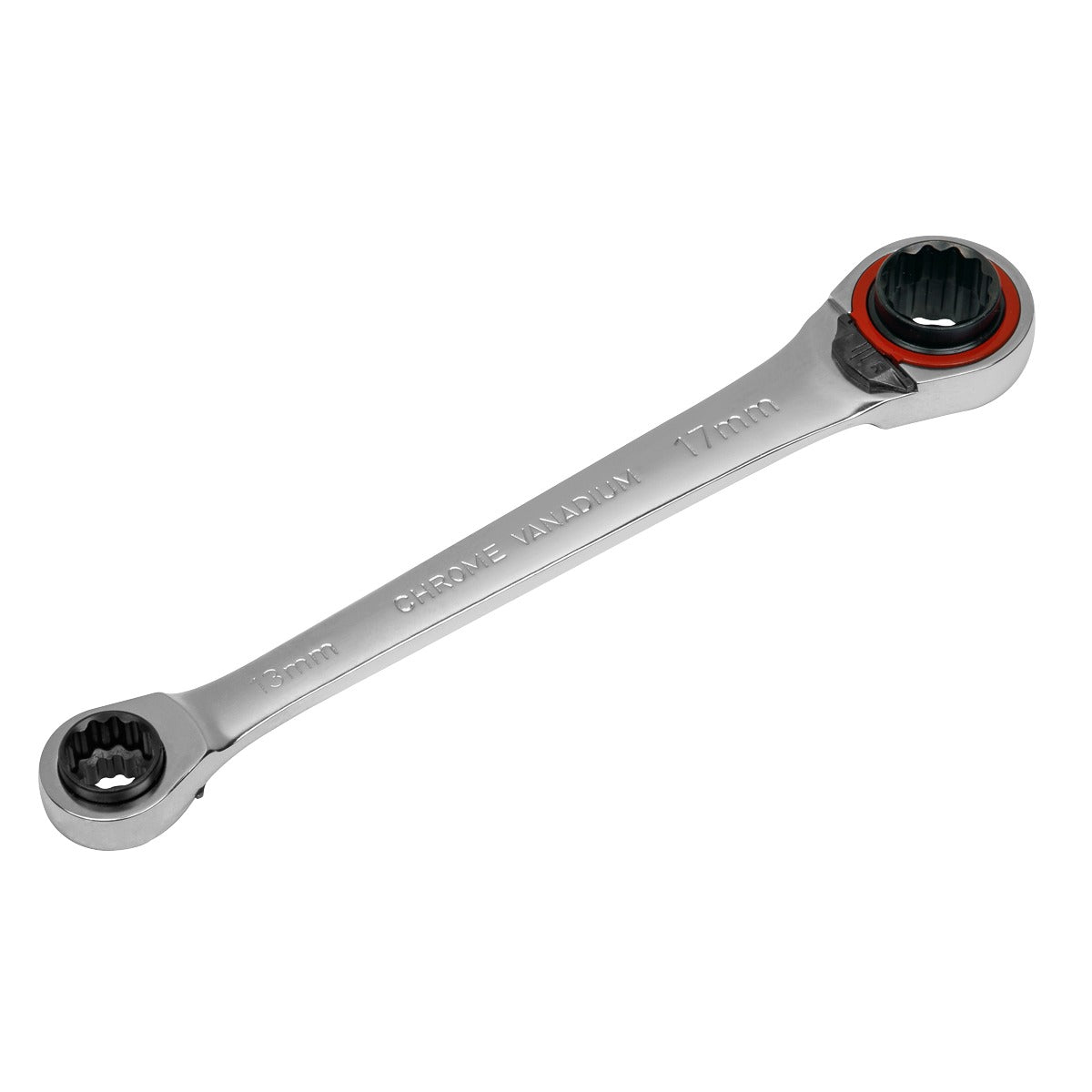 Premier Platinum 4-in-1 Reversible Ratchet Ring Spanner AK63948