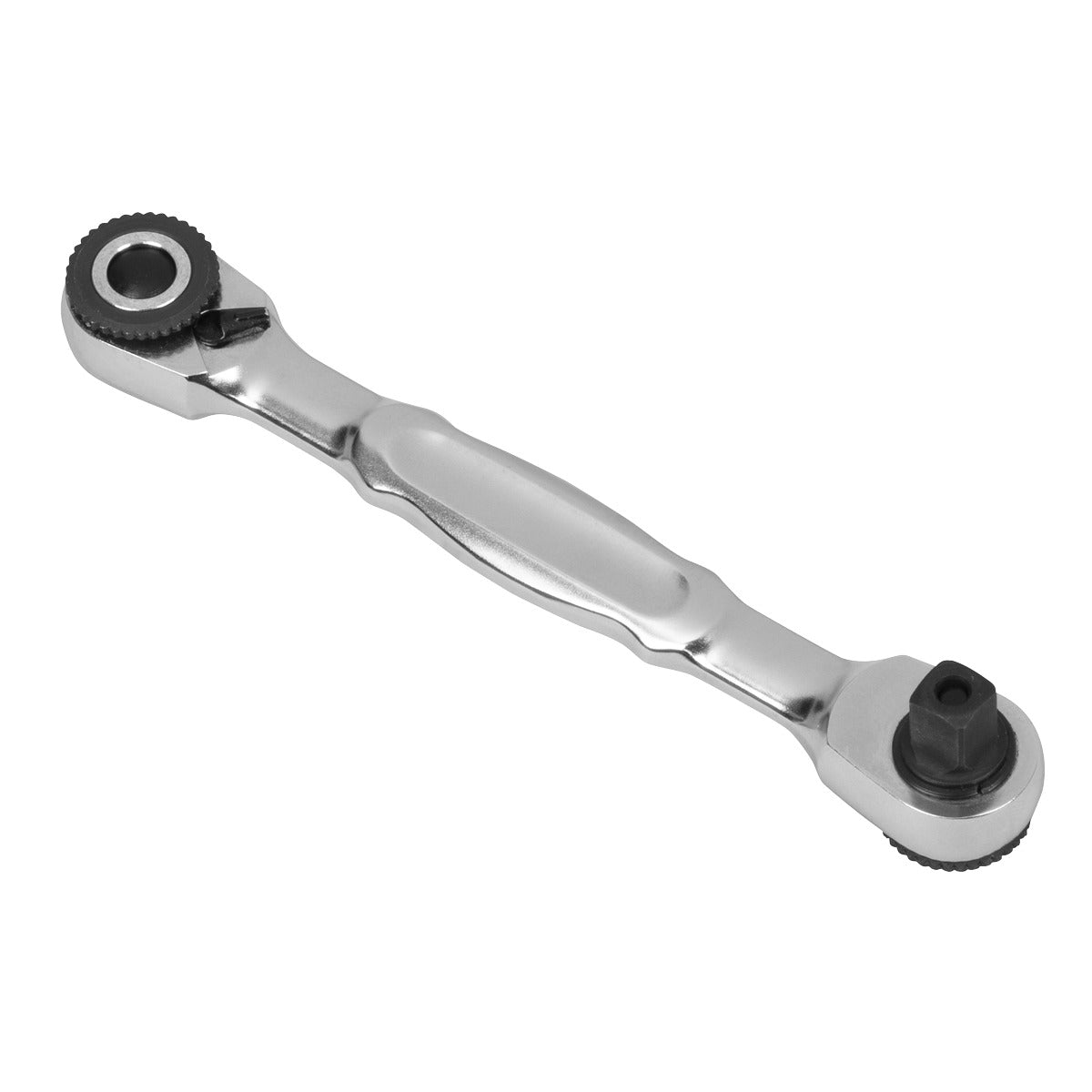 Premier Platinum Micro Ratchet Bit Driver & Wrench 1/4"Sq & 1/4"Hex Drive AK6972