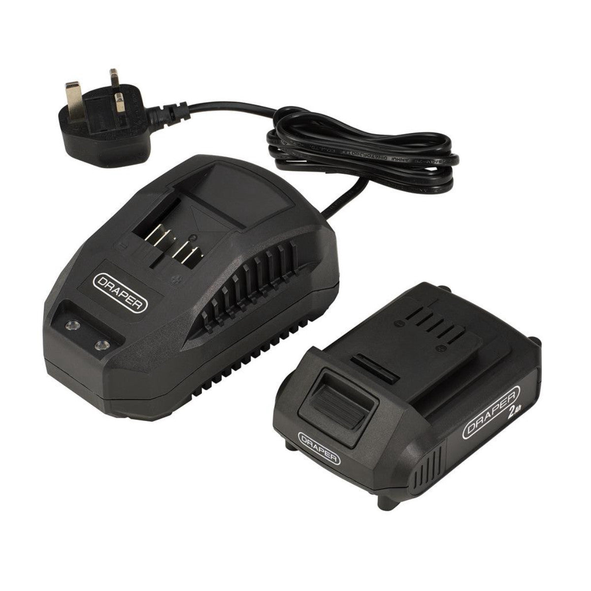 Draper 18V Weed Remover, 1 x 2.0Ah Battery, 1 x Charger 31866