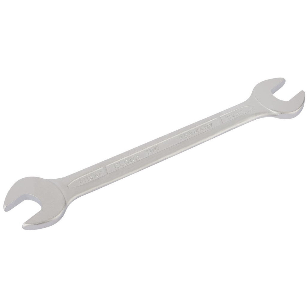 Elora Long Imperial Double Open End Spanner, 1/2 x 9/16" 01416