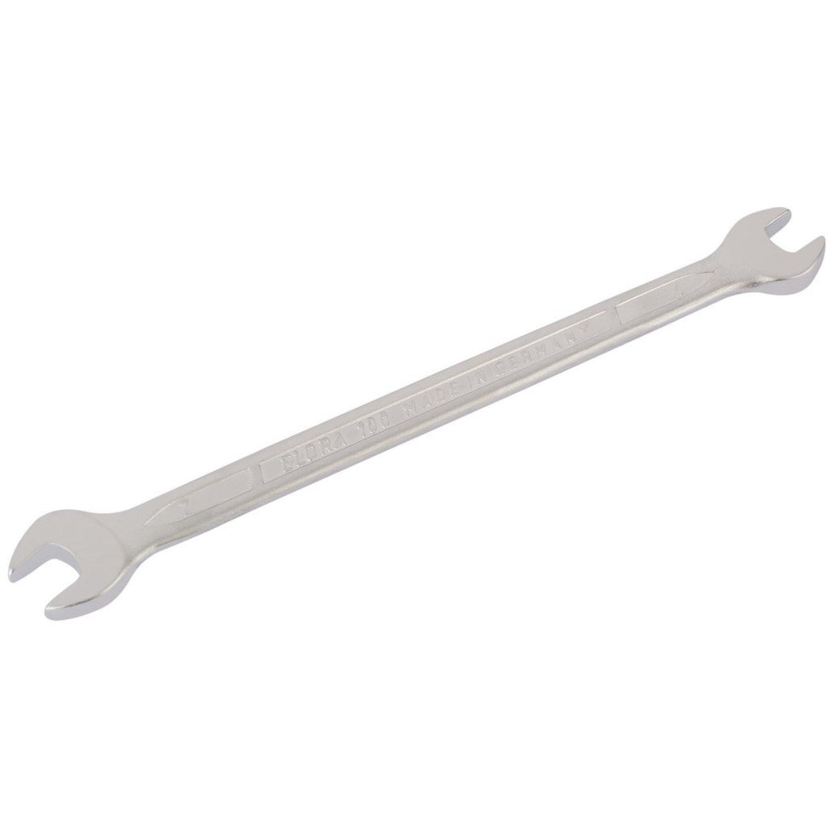 Elora Long Metric Double Open End Spanner, 6 x 7mm 01812