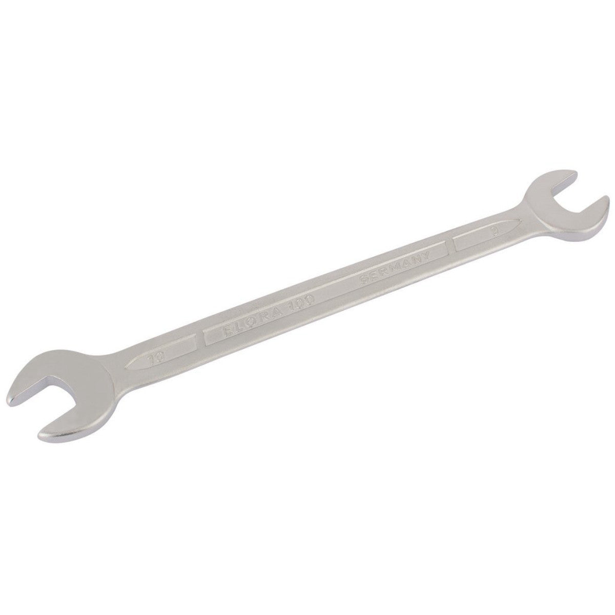 Elora Long Metric Double Open End Spanner, 9 x 10mm 01854
