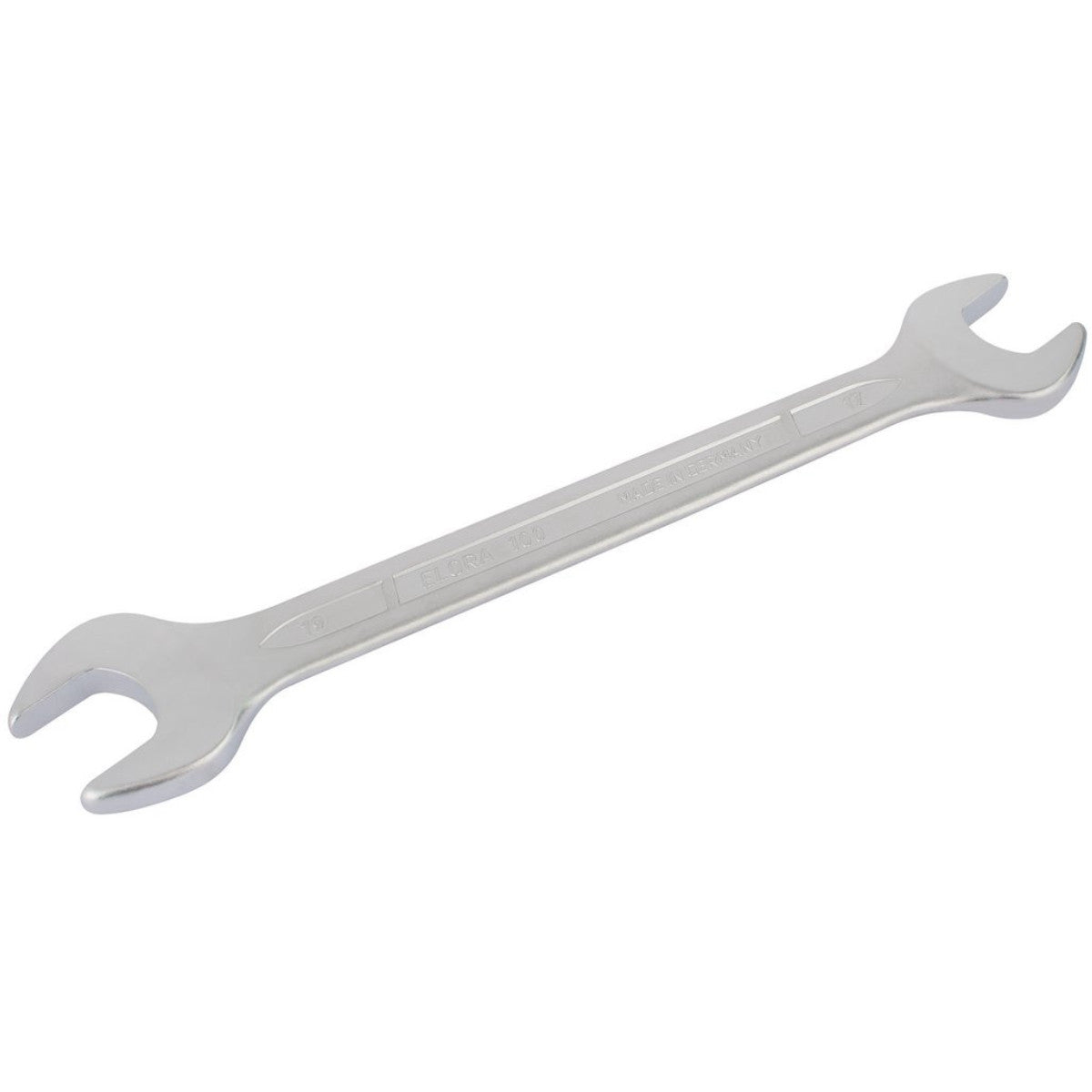Elora Long Metric Double Open End Spanner, 17 x 19mm 01961