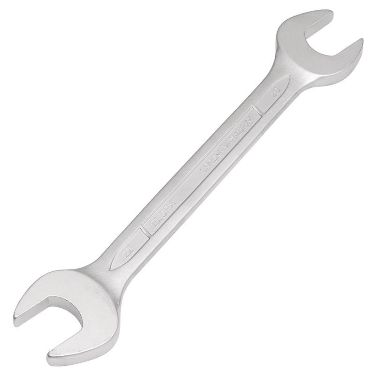 Elora Long Metric Double Open End Spanner, 20 x 22mm 01995
