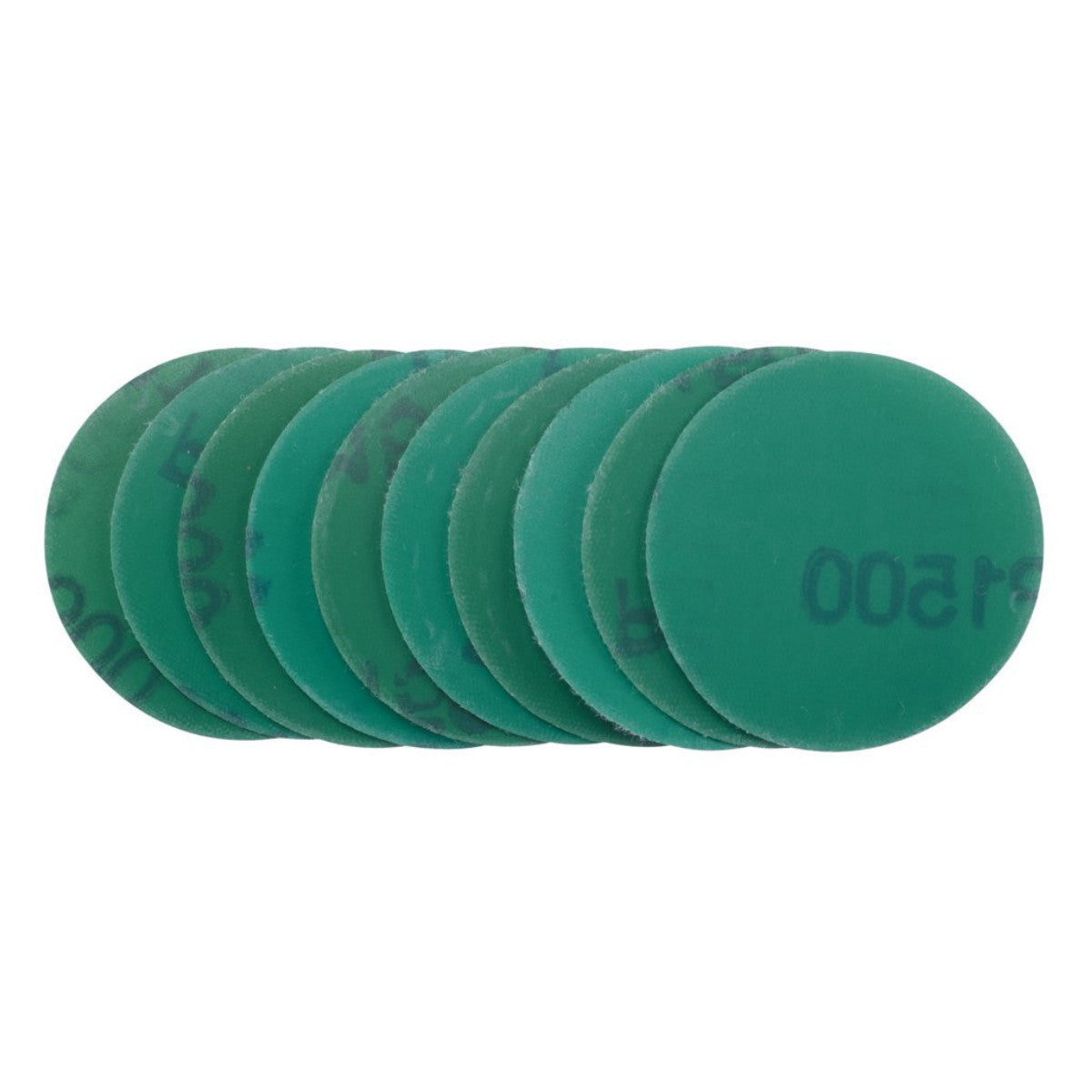 Draper Wet and Dry Sanding Discs with Hook and Loop, 50mm, 1500 Grit (Pack of 10) 02012
