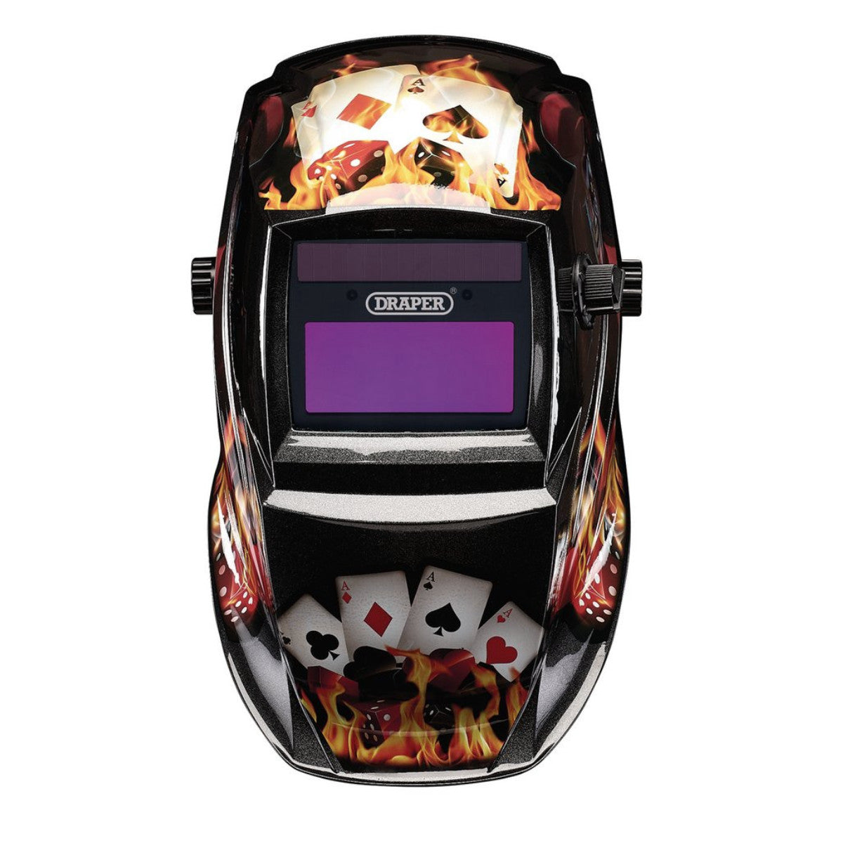 Draper Auto-Darkening Welding Helmet, Playing Cards 02515