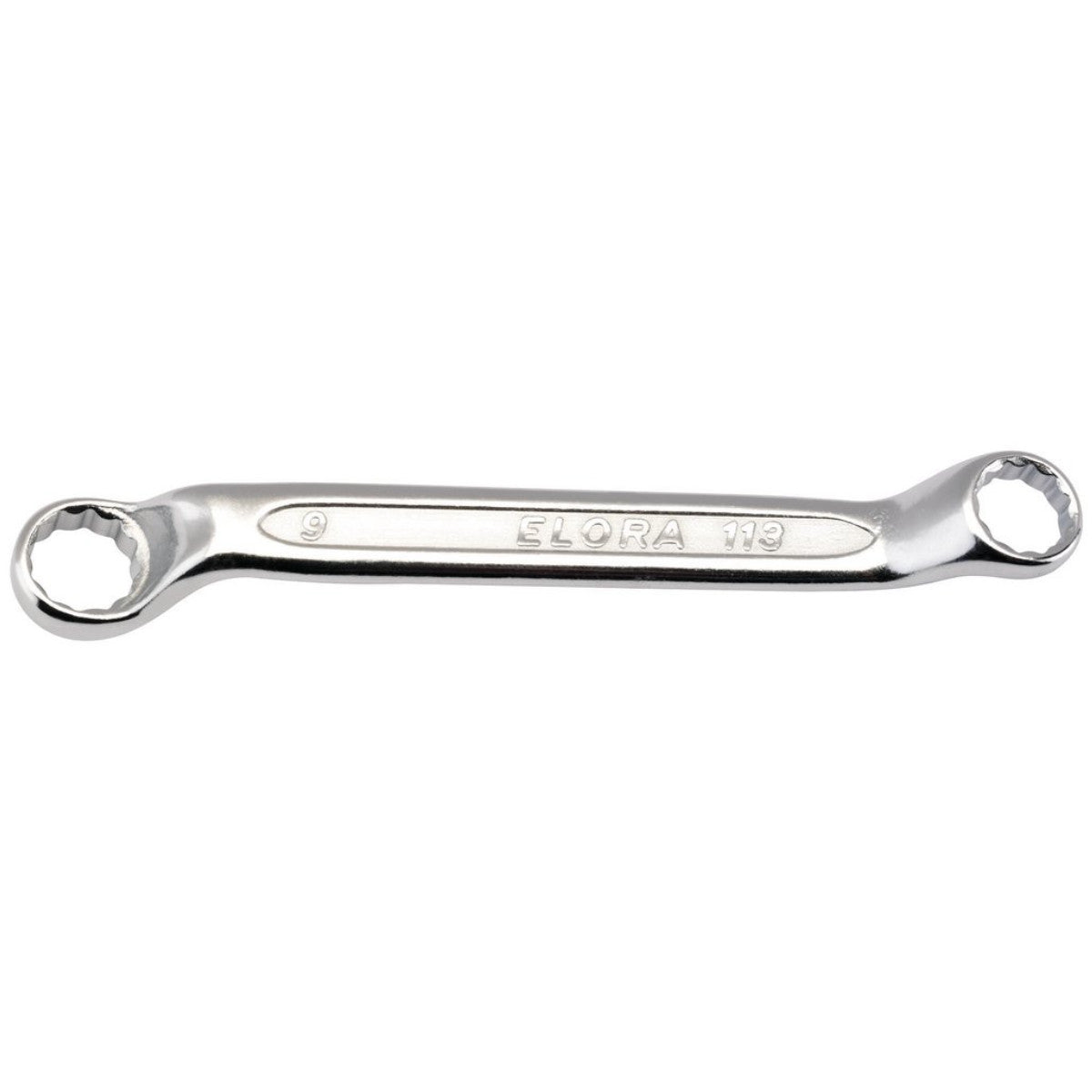 Elora Midget Deep Crank Metric Ring Spanner, 8 x 9mm 02612