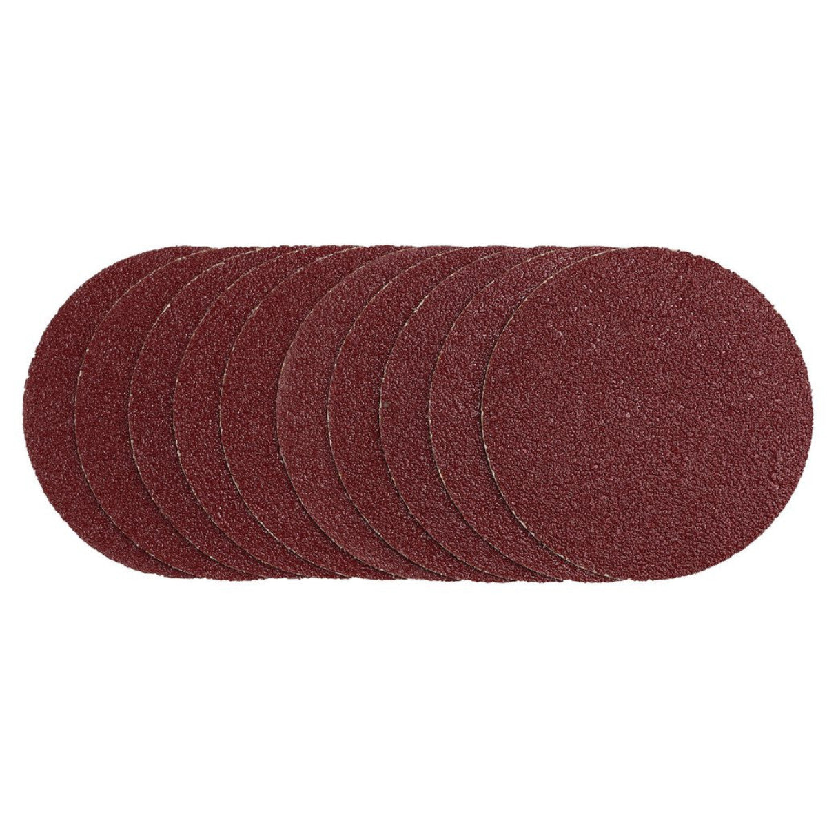 Draper Sanding Discs, 125mm, Hook & Loop, 40G (Pack of 10) 02693