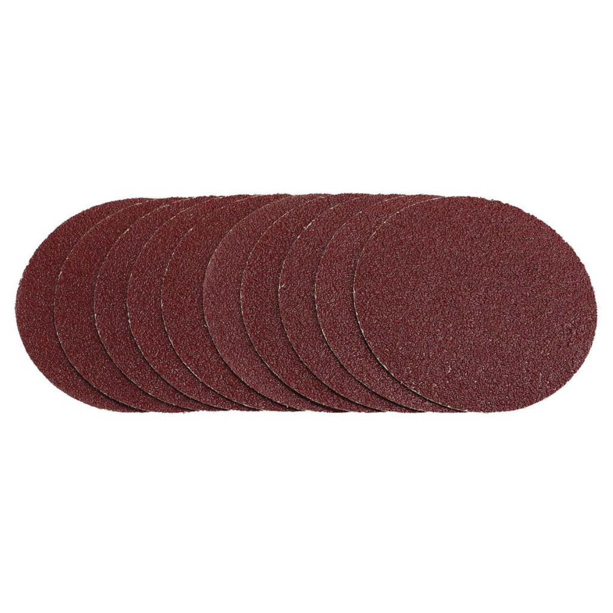 Draper Sanding Discs, 125mm, Hook & Loop, 40G (Pack of 10) 02693