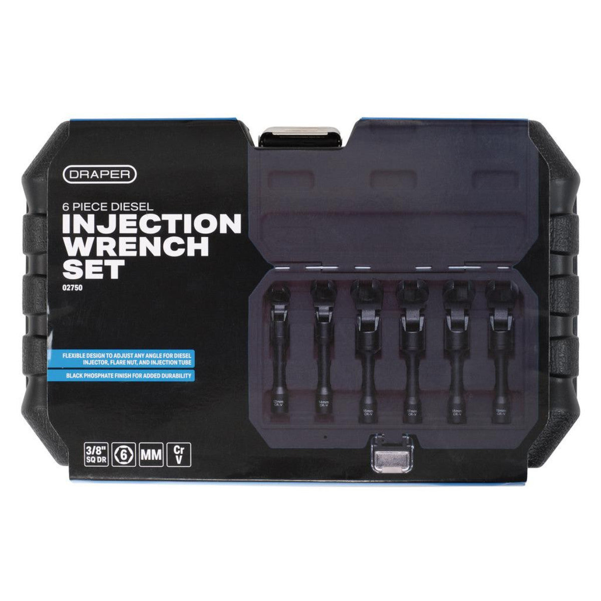 Draper Diesel Injection Wrench Set (6 Piece) 02750