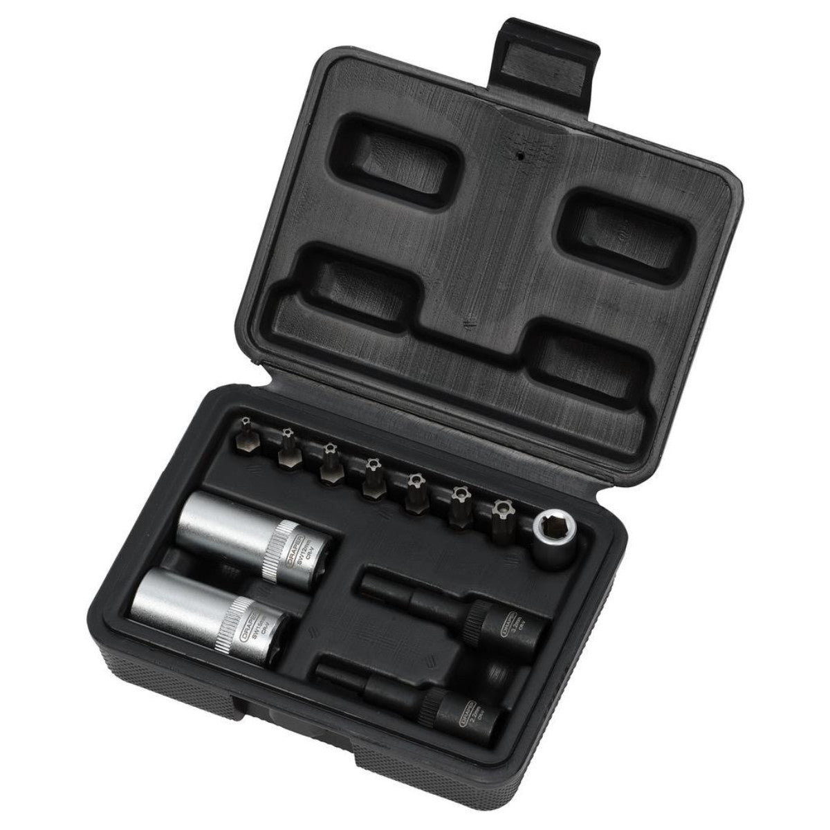 Draper Air Conditioning and ECU Tool Kit, 1/4" Sq. Dr. (12 Piece) 02907