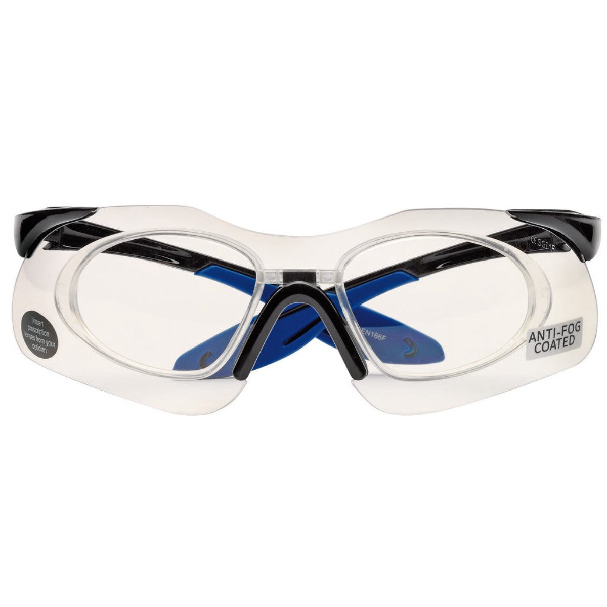 Draper Expert RX Insert Clear Anti-Mist Glasses 03019