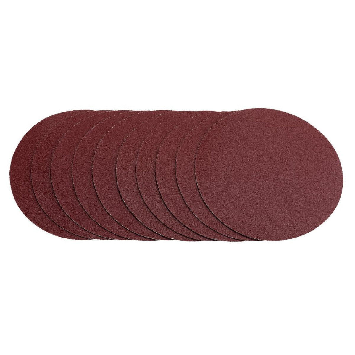 Draper Sanding Discs, 125mm, Hook & Loop, 240G (Pack of 10) 03156