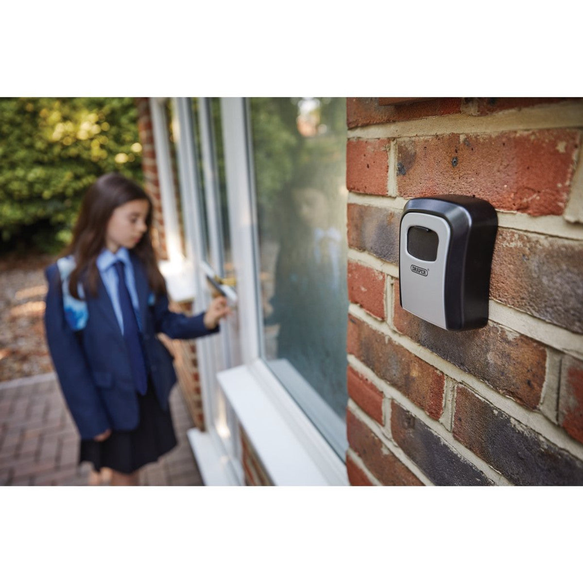 Draper Combination Lock Wall-Mounted Key Box 03387